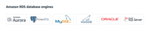Amazon RDS database engines